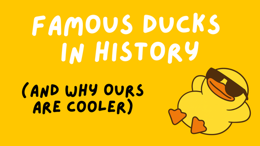 Famous Ducks in History (and Why Ours Are Cooler)