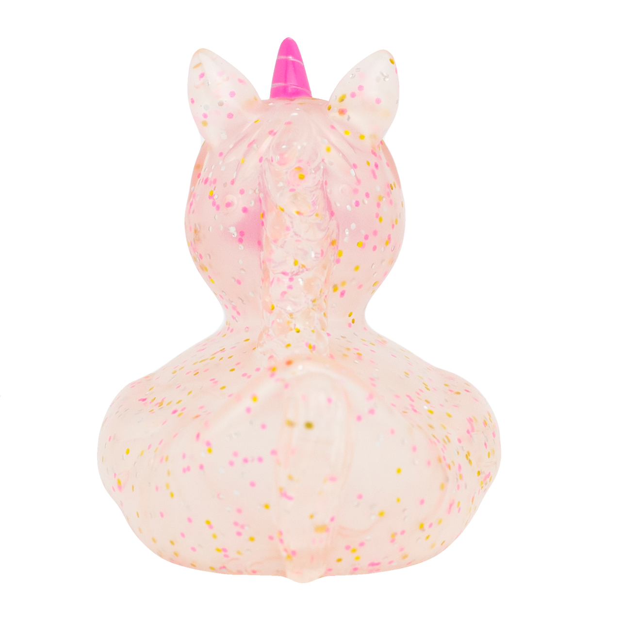 Pink Glitter Unicorn Duck
