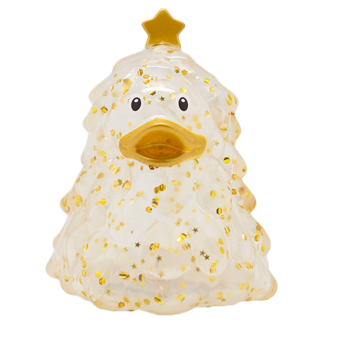 Glitter Christmas Tree Duck