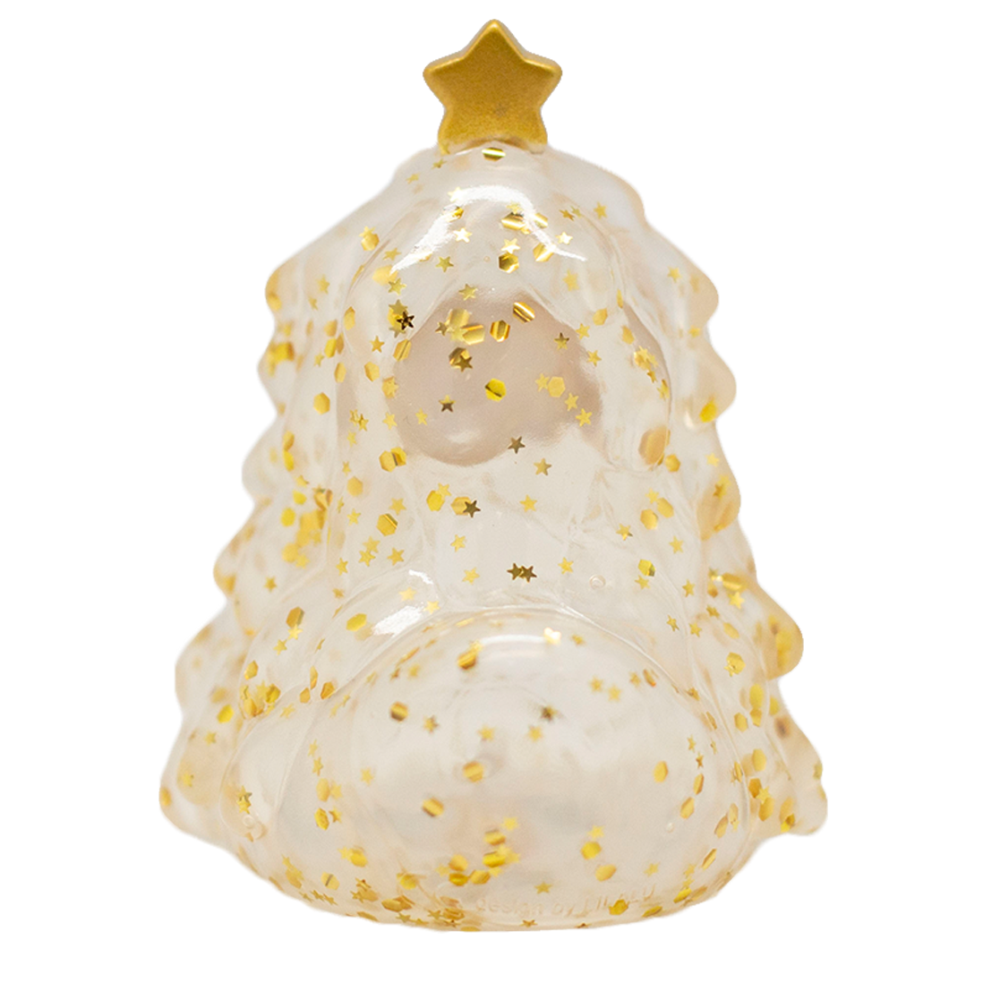 Glitter Christmas Tree Duck