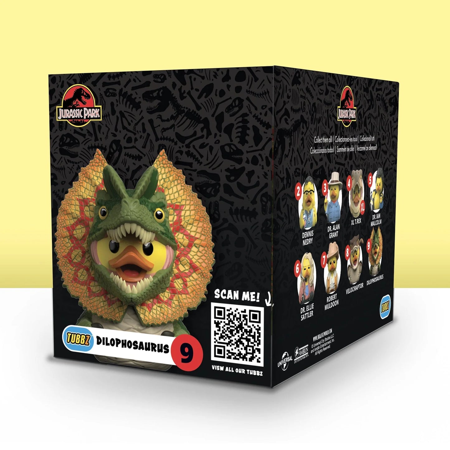 Jurassic Park : Dilophosaurus TUBBZ (Boxed Edition)