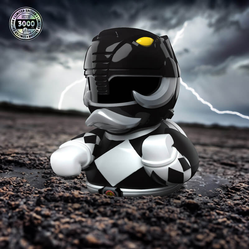 Power Rangers: Black ranger TUBBZ (First Edition)