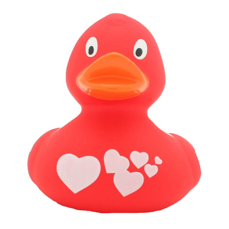 Red Hearts Duck