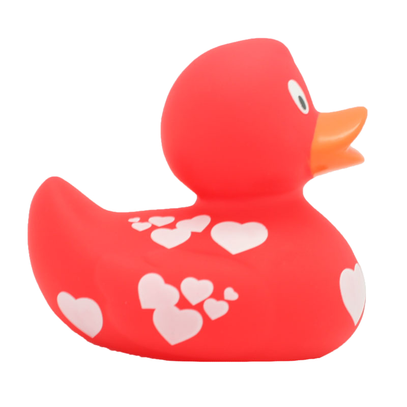 Red Hearts Duck
