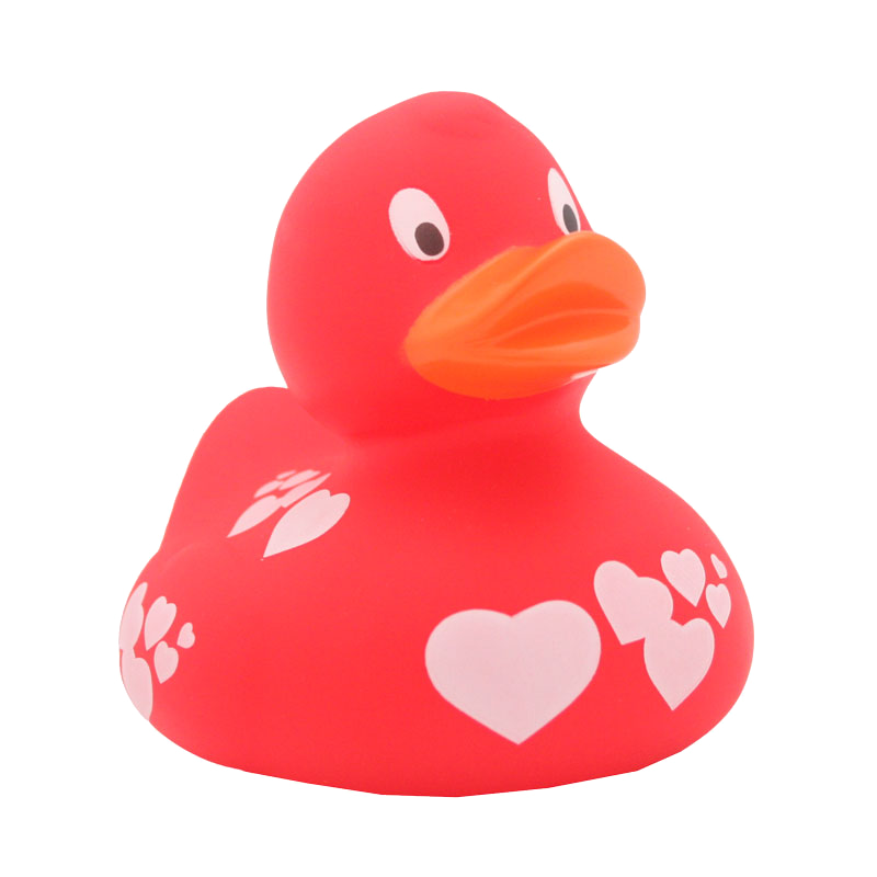 Red Hearts Duck
