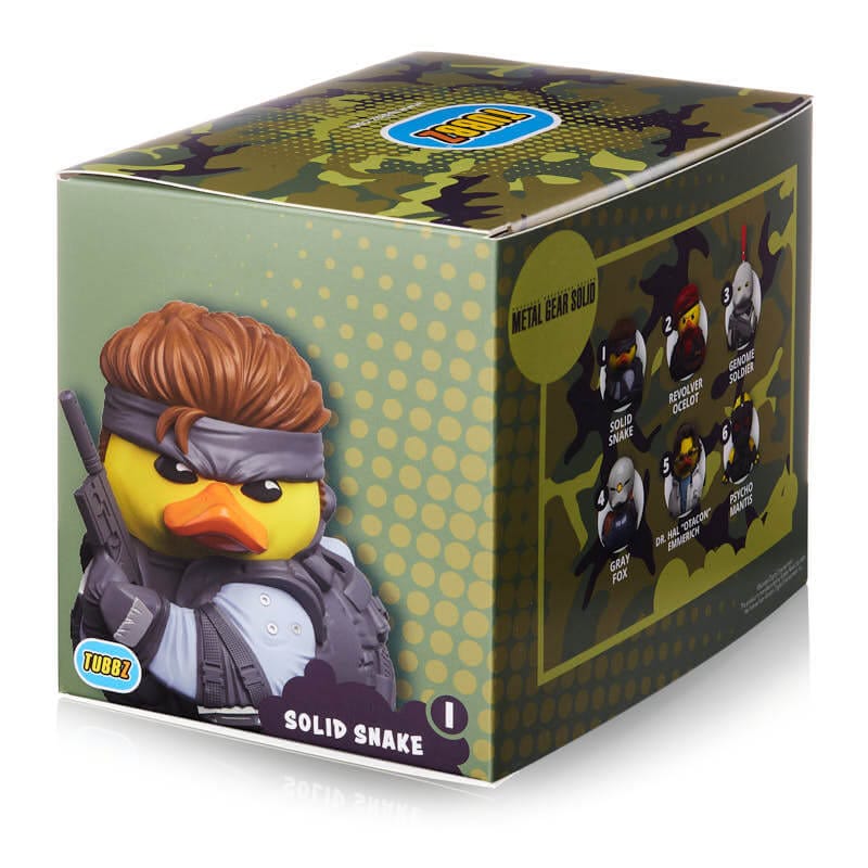 Metal Gear : Solid Snake TUBBZ ( Boxed Edition)