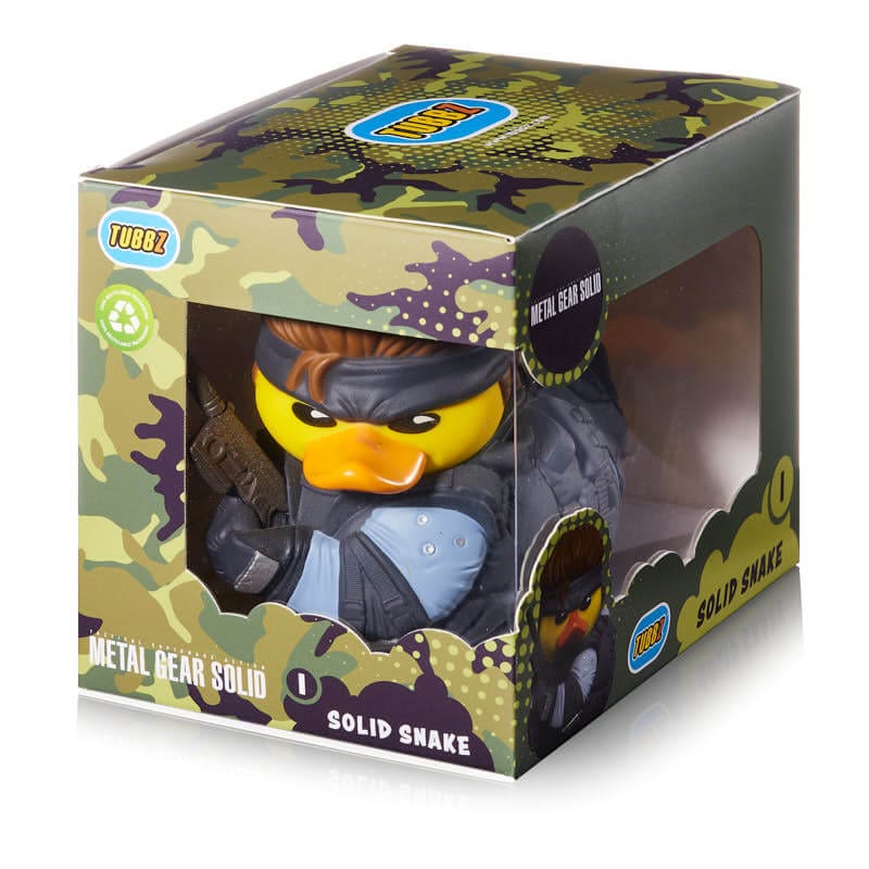 Metal Gear : Solid Snake TUBBZ ( Boxed Edition)