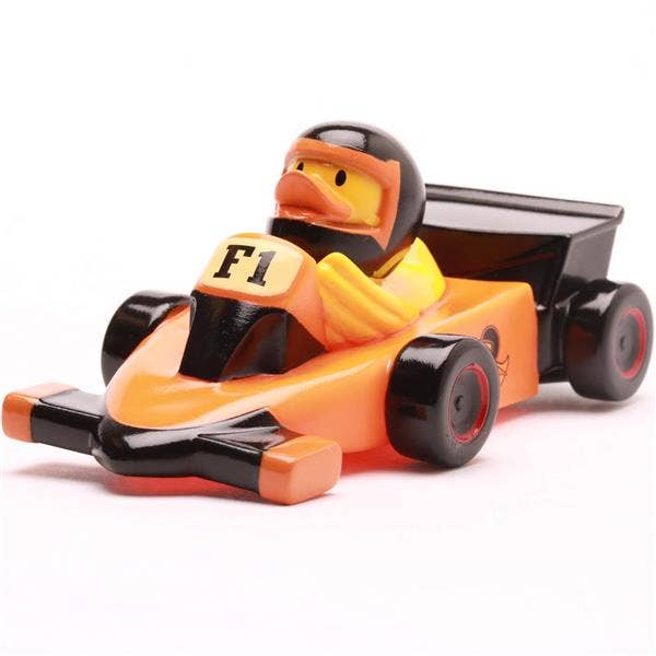 Formula 1 Duck - Orange