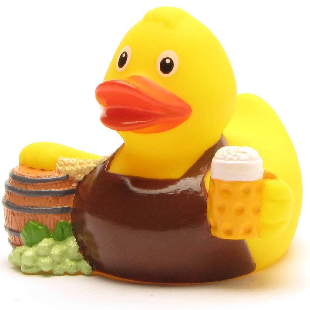 Canard en Caoutchouc Brasseur de Bière - Canard en Caoutchouc