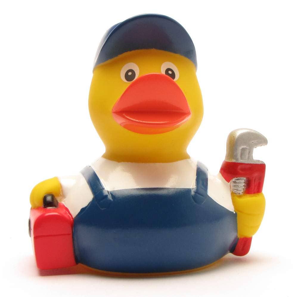 Plumber rubber duck