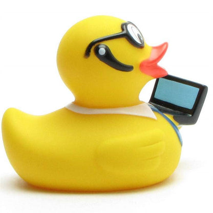 Duck with Notebook