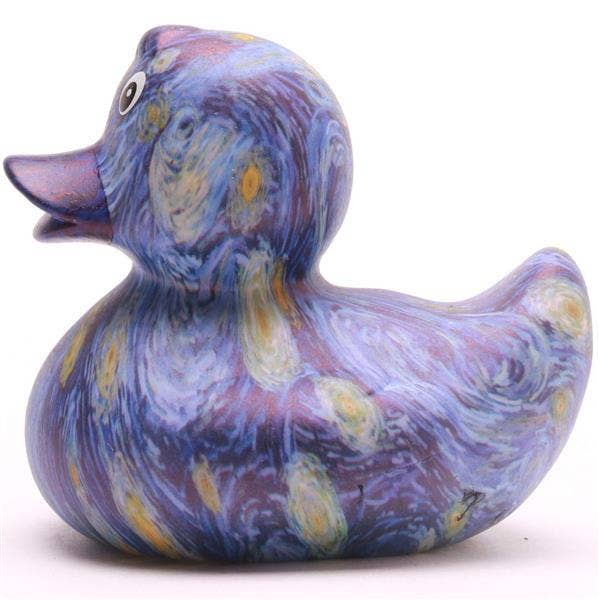 Van Gogh rubber duck - Starry Night