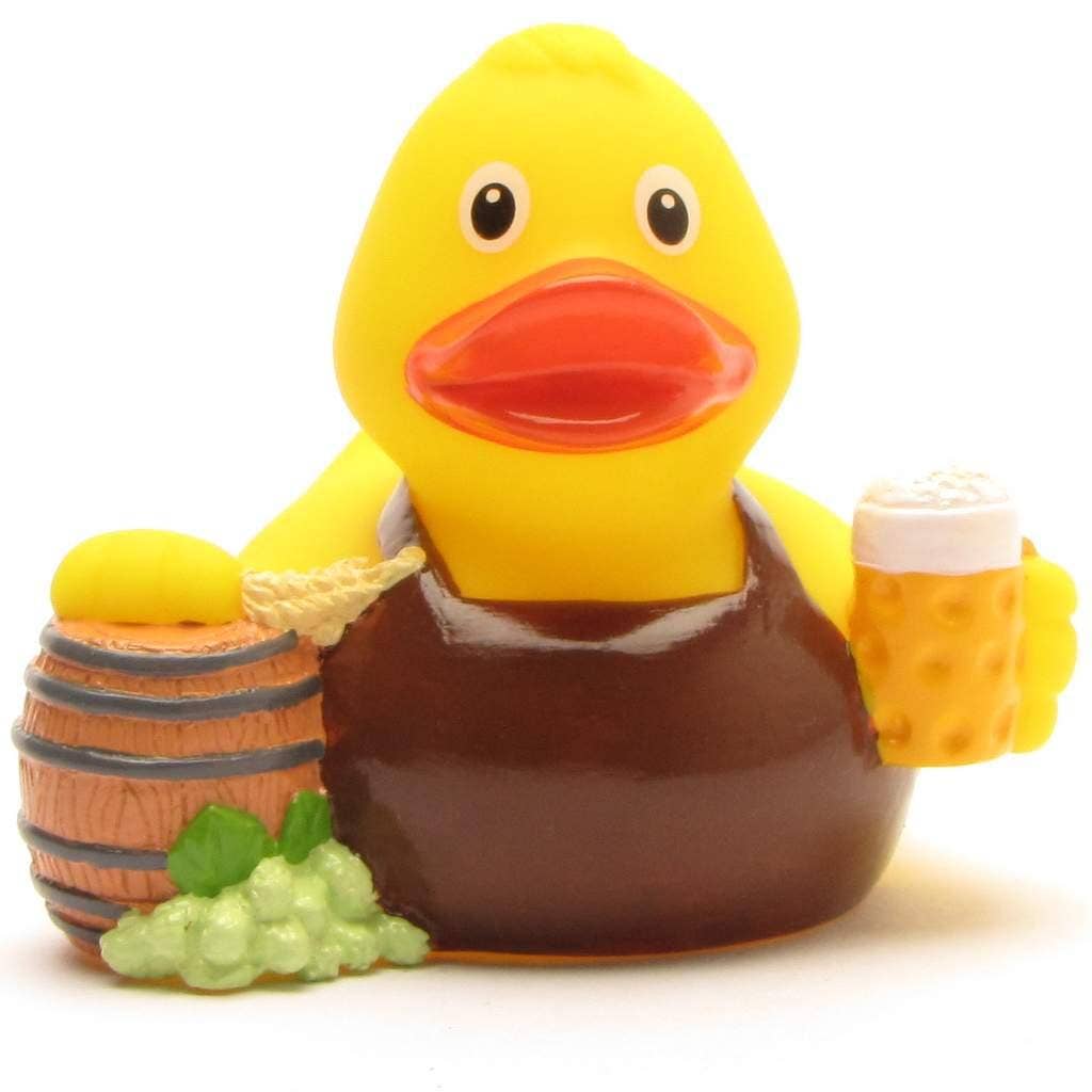 Canard en Caoutchouc Brasseur de Bière - Canard en Caoutchouc