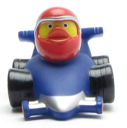 Formula 1 Race Car Duck - Blue