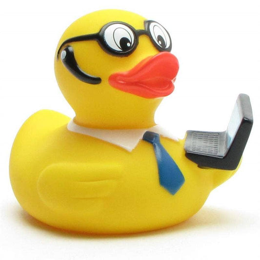 Duck with Notebook
