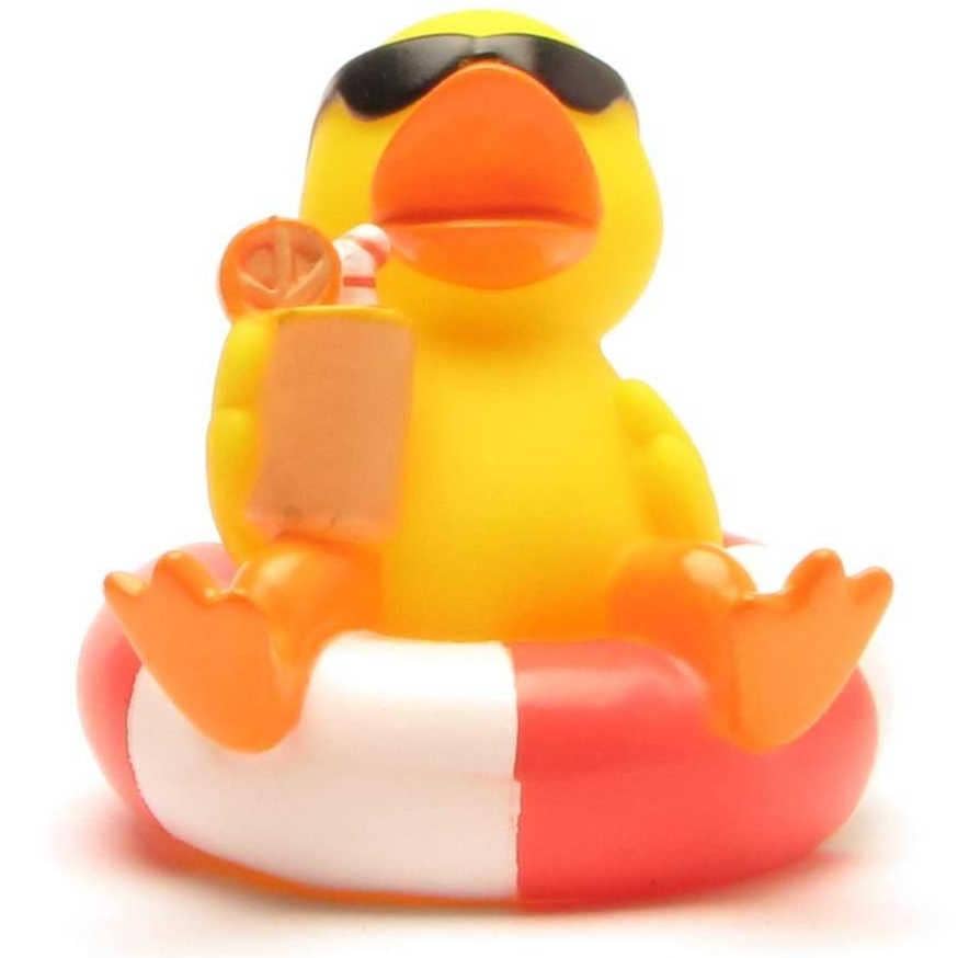 Pool day rubber duck