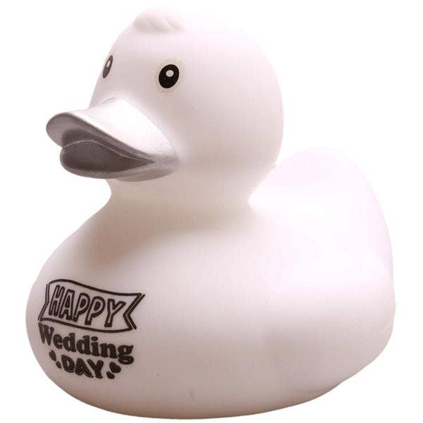 Rubber duck "Happy Wedding Day"
