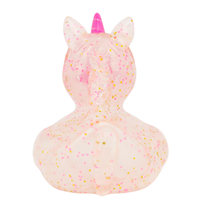Pink Glitter Unicorn Duck