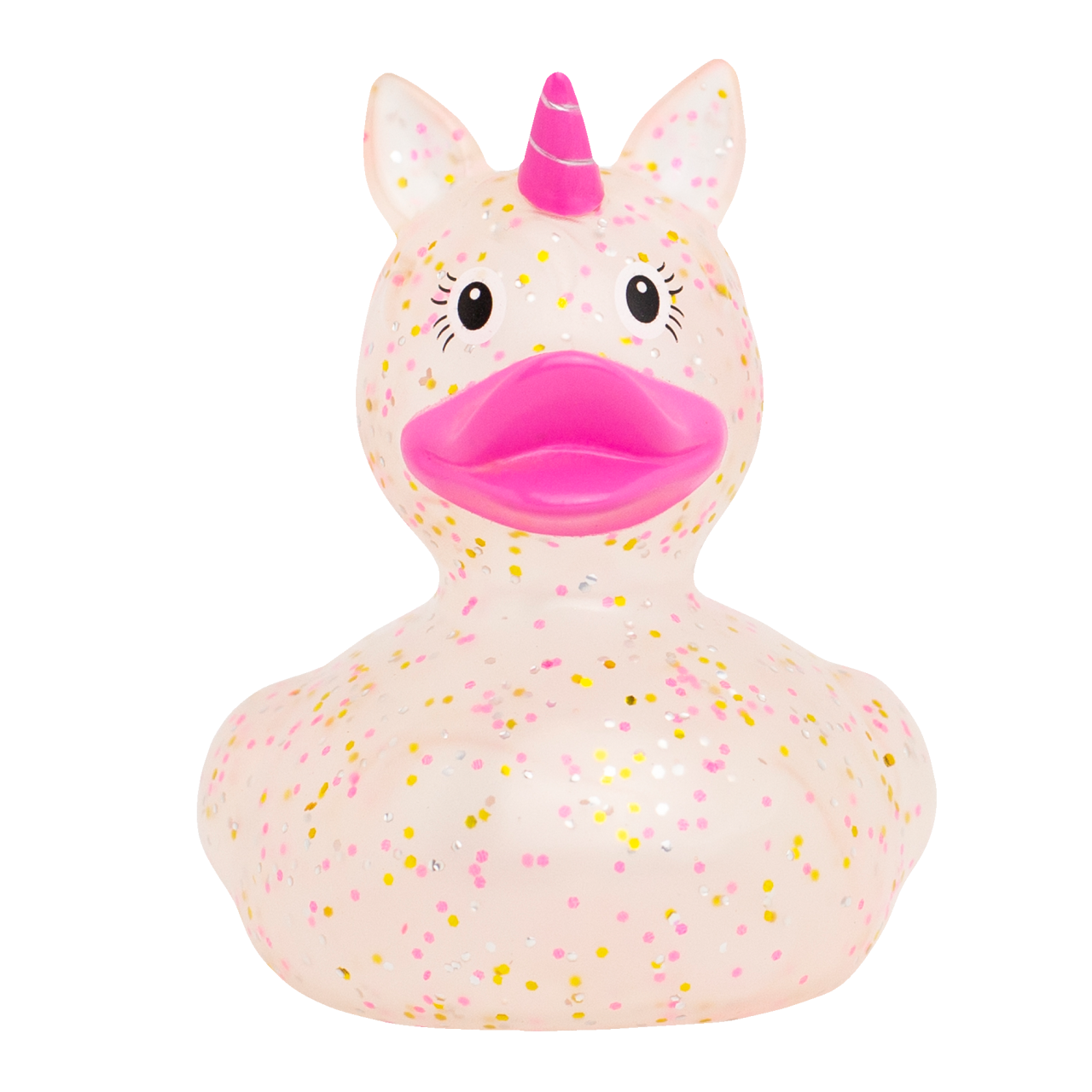 Pink Glitter Unicorn Duck