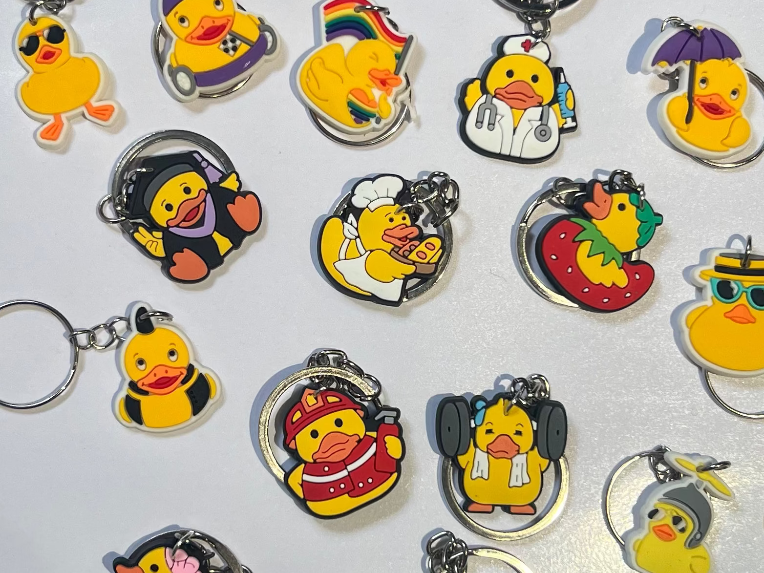 Duck Key Ring Duck Keyrings – Sunnyside Ducks