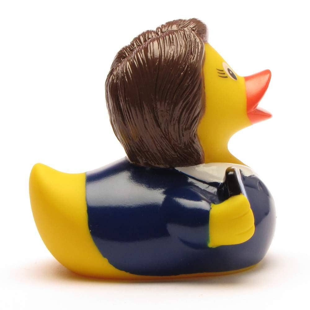 Femme d'affaires canard en caoutchouc - Canard en caoutchouc