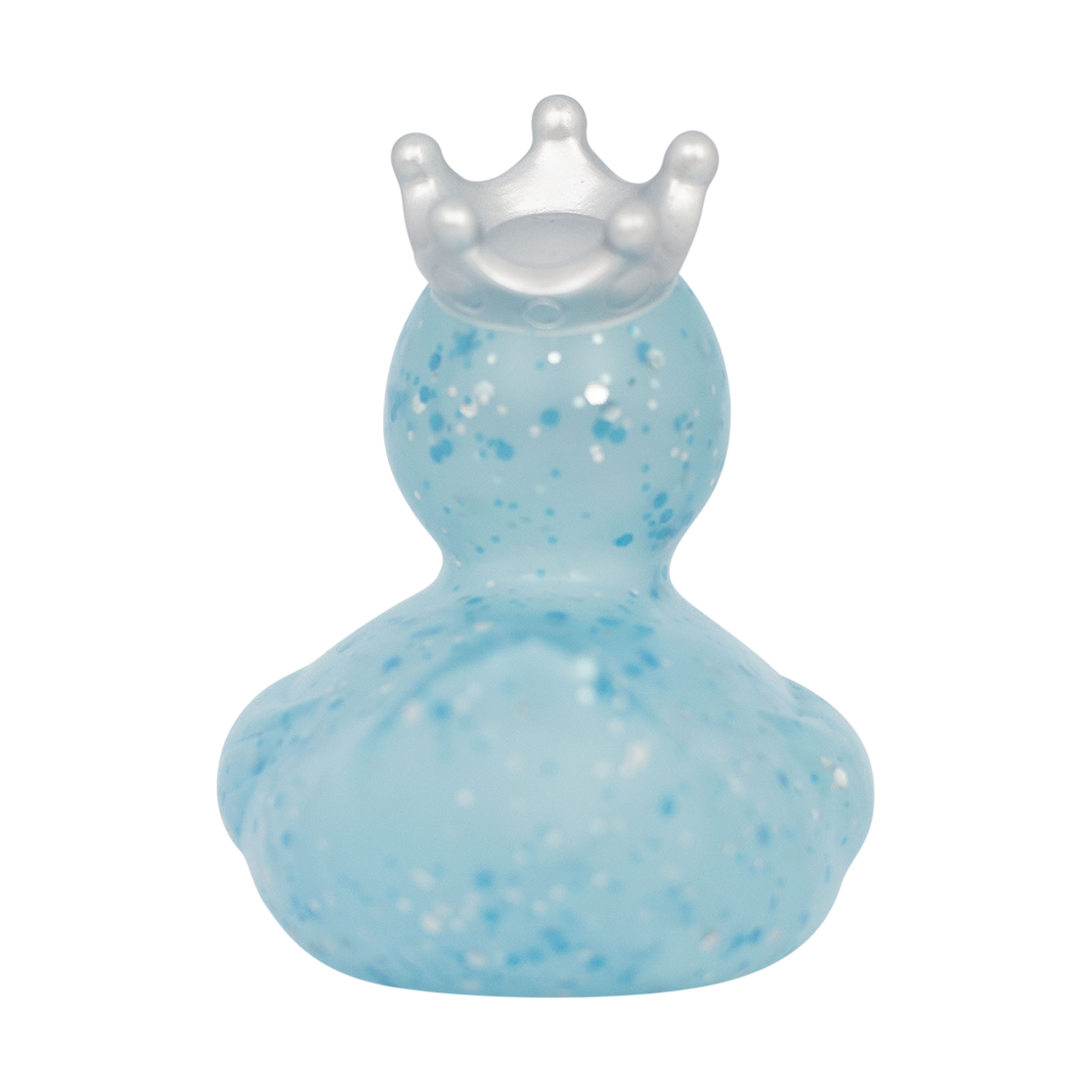 Blue Glitter With Crown