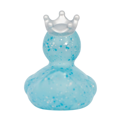 Blue Glitter With Crown