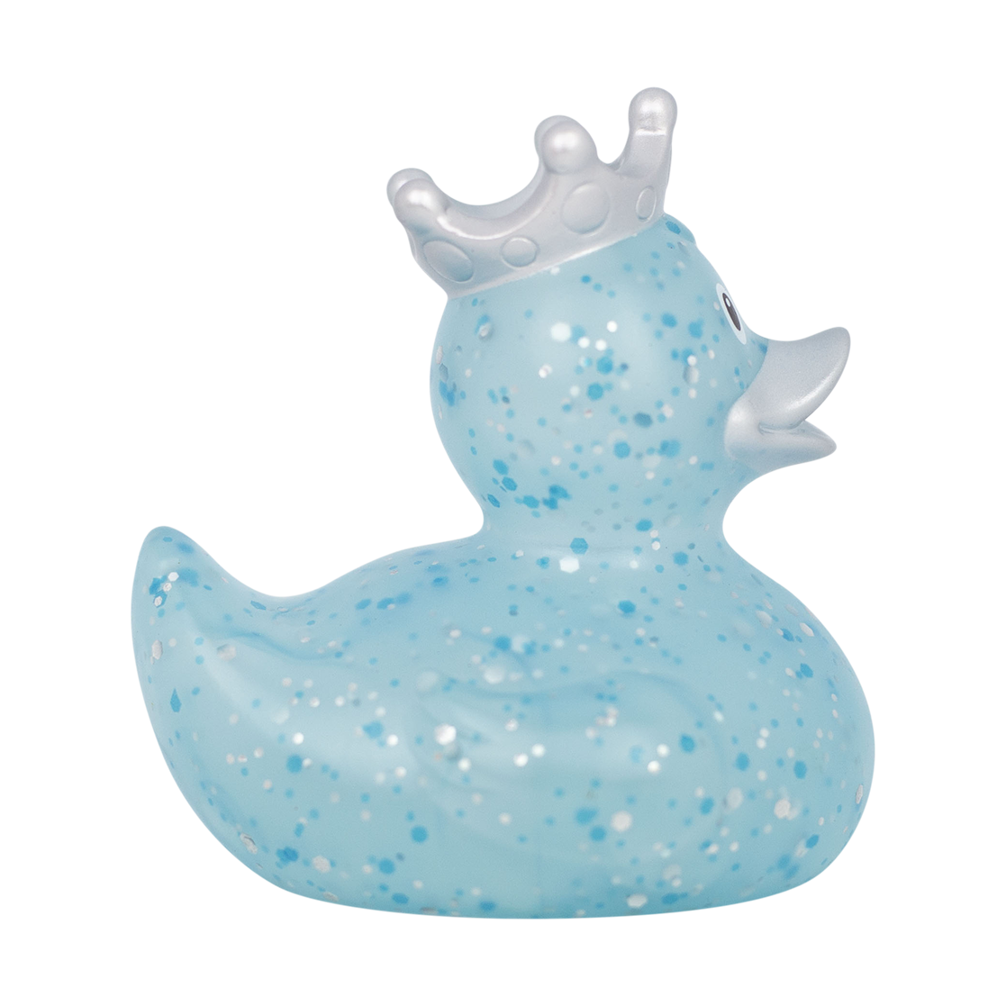 Blue Glitter With Crown