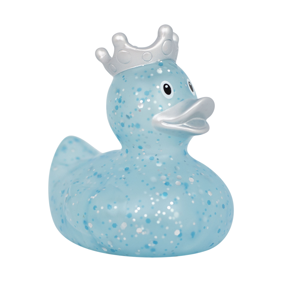 Blue Glitter With Crown