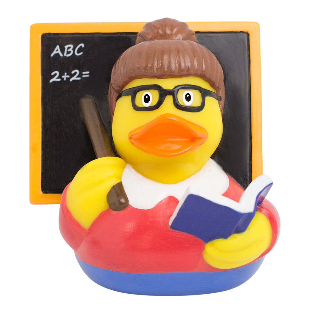 Teacher Duck with Blackboard