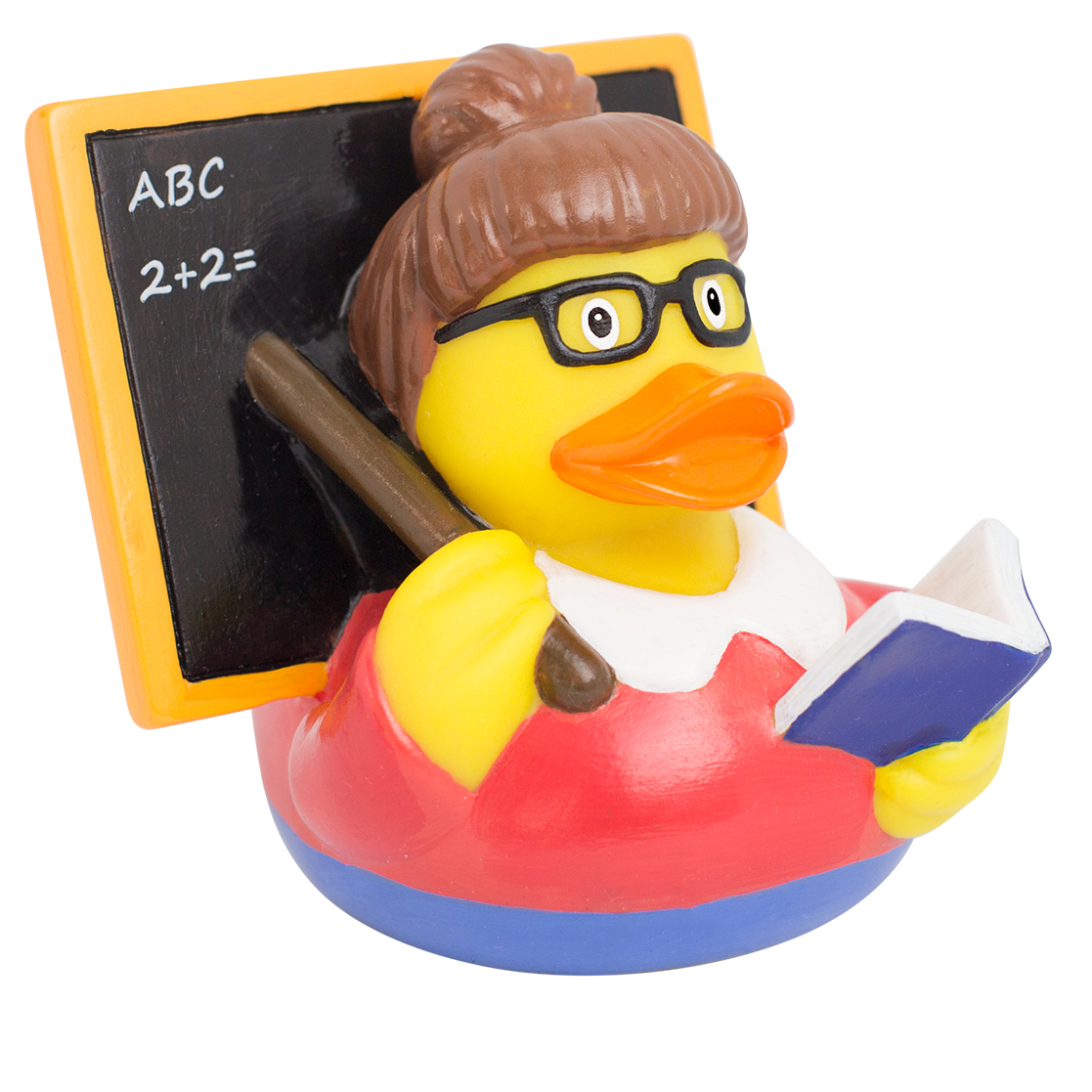 Teacher Duck with Blackboard