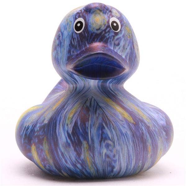 Van Gogh rubber duck - Starry Night
