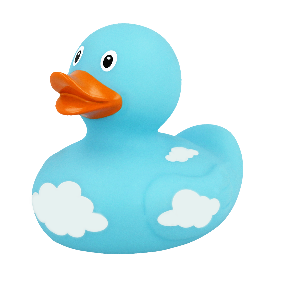 Blue Duck with White Clouds