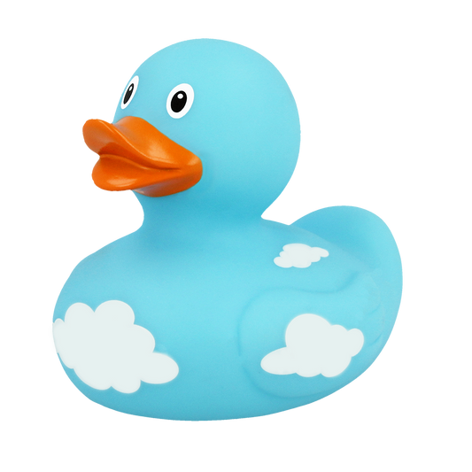 Blue Duck with White Clouds