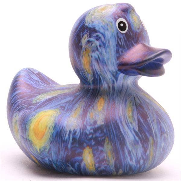 Van Gogh rubber duck - Starry Night