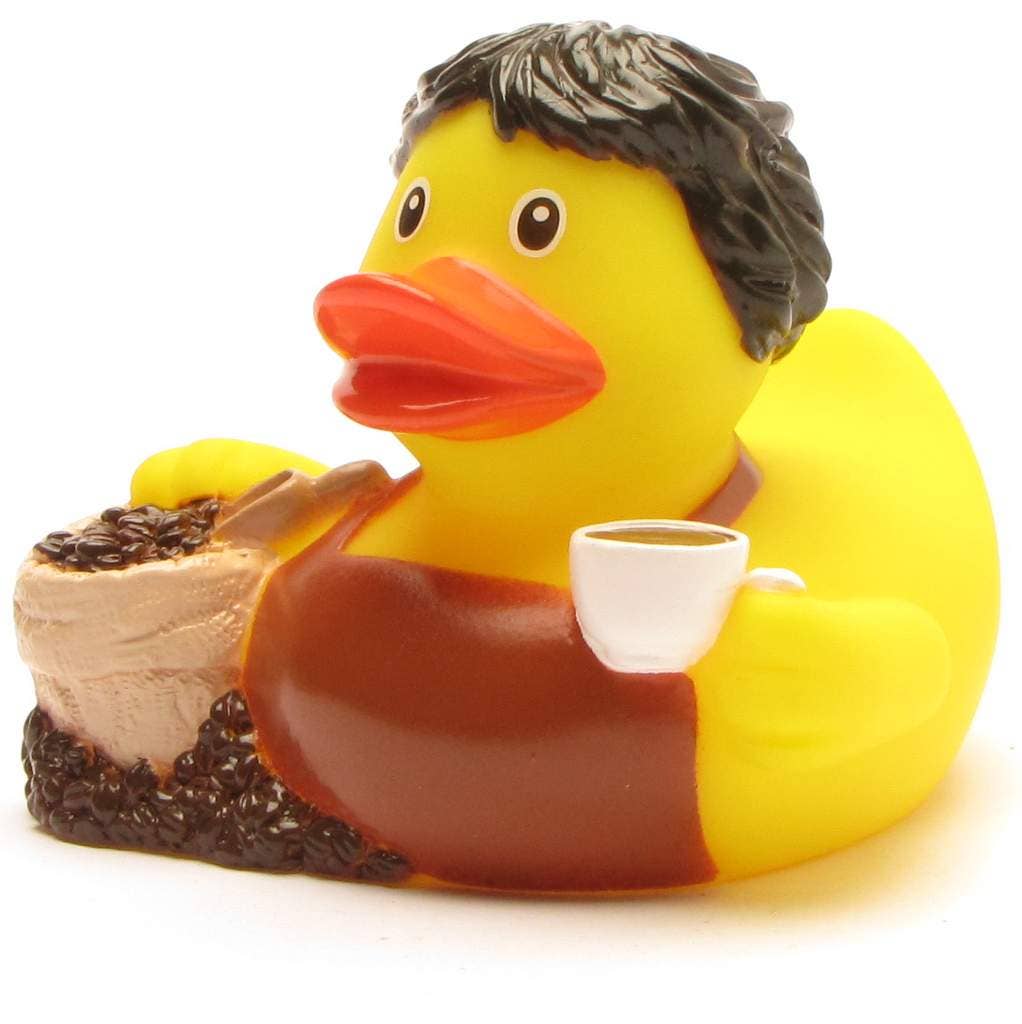 Barista Duck (With Beans)