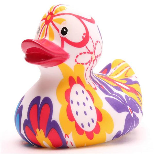 Forget me not flower duck