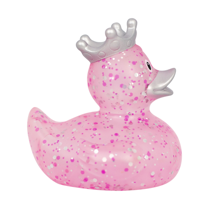 Pink Glitter With Crown