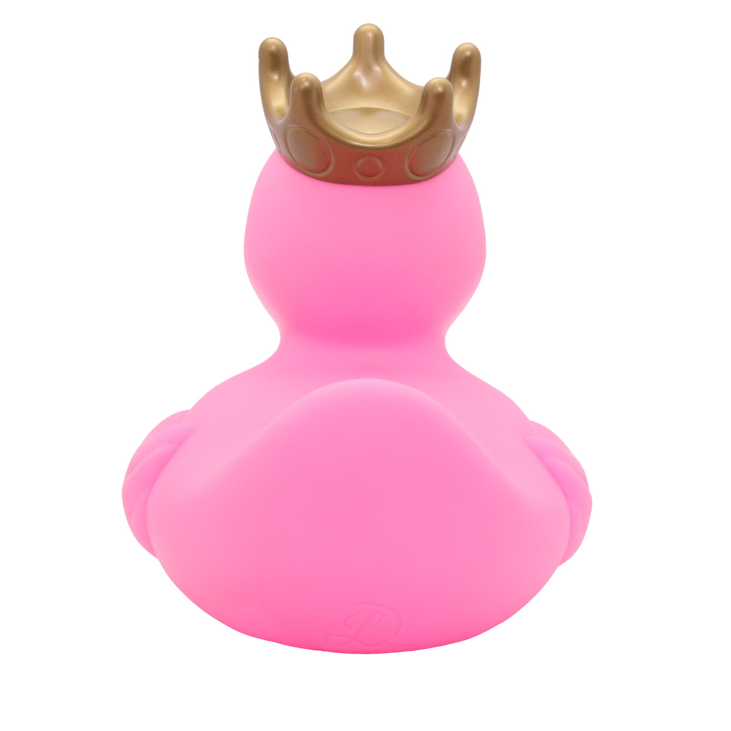 XXL Pink Duck with crown