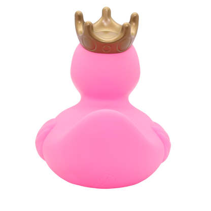 XXL Pink Duck with crown