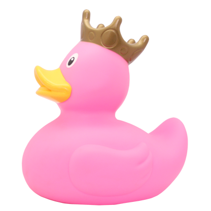 XXL Pink Duck with crown