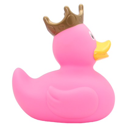 XXL Pink Duck with crown