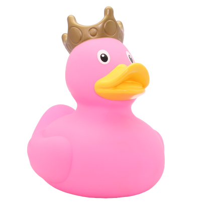 XXL Pink Duck with crown