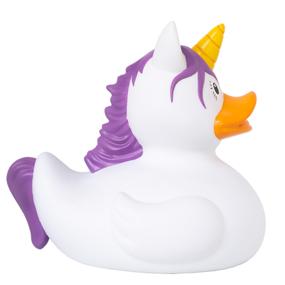 XXL White Unicorn Duck